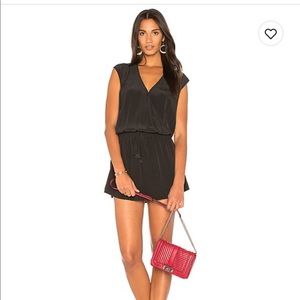 NWT Joie silk black aniya dress